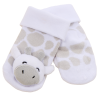 44B1028: Baby 1 Pair Novelty Giraffe Socks (0-12 Months)